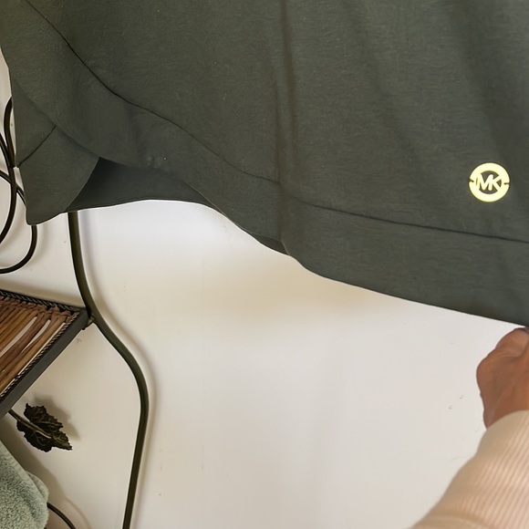 NWT-Michael Kors Olive Green Hoodie🎄 - Picture 5 of 5